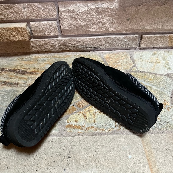 UGG Kookaburra Burree Slipper Mule Shoes Black Suede size 8 - Picture 6 of 11